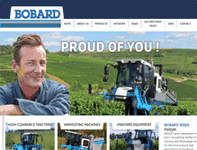 Tablet Screenshot of bobard.com